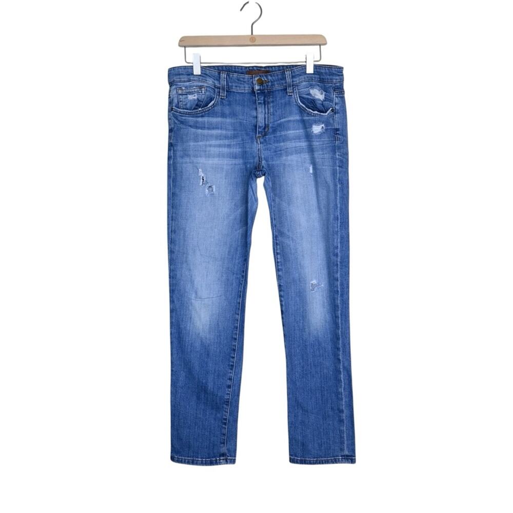 Joe's Jeans Women's 29 Easy High Water Distressed Jean